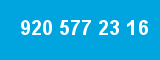 920 577 23 16 920 577 23 16